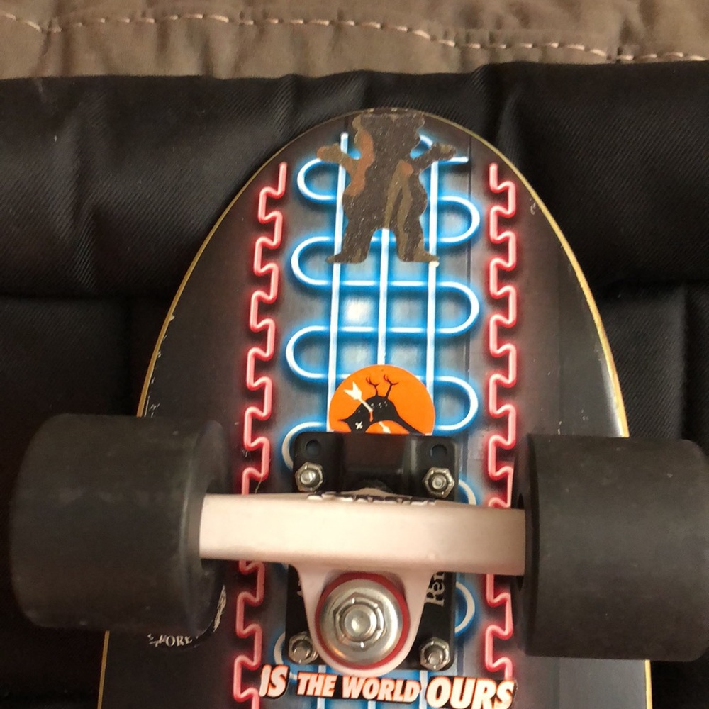 Vintage Special Edition Krooked Zip Zinger Nano Neon Skateboard. NWT - Picture 7 of 12